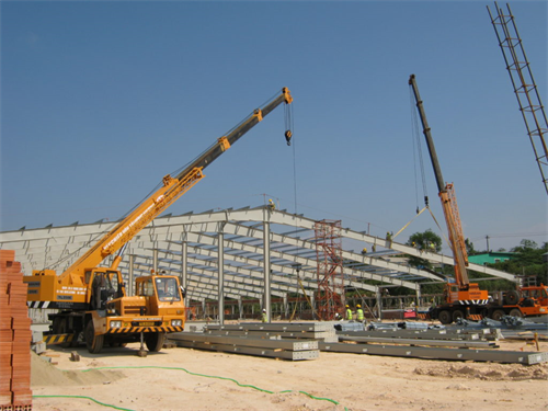 Xây dựng nhà xưởng và các hạng mục phụ trợ