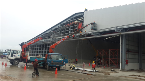 Nhà phun sơn Doosan, Dung Quất